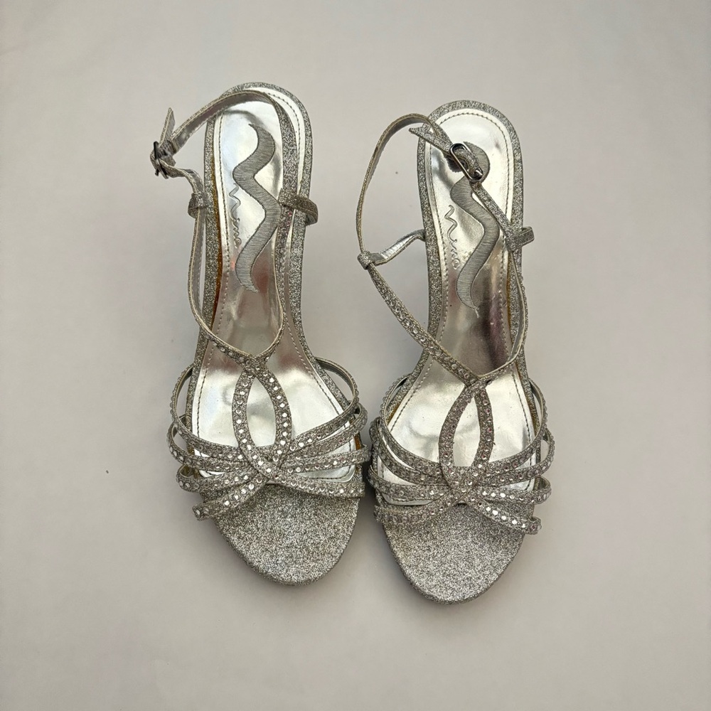 Nina sparkly heels